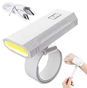 Wrist Light,Portable Running Flashlights | LED Wristband USB Charging Night Fishing Torch 3 Color Dimmable Flashlight for Outdoor Night Cycling