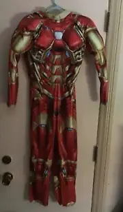 MARVEL AVENGERS IRON MAN jumpsuit, size medium, 8/10. Never used, in package