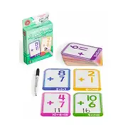 [Learning Can Be Fun] LCBF Write & Wipe Addition 0-12 Flash Cards
