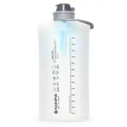 HydraPak Reusable 1.5L Flux Water Bottle Drinking Container w/ Filter Kit Clear