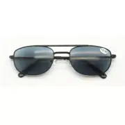 Tinted Reading Glasses Sunglasses Pilot Mens Outdoor Readers 1.0 1.5 2.0 2.5 3.0