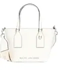 Marc Jacobs Small Saffiano Leather Tote Crossbody Bag Purse In Cotton $350