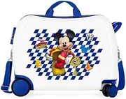 [Disney] Mickey Good Mood Small Ride-on, Rolling Suitcase, Wheel Multi-Directional Suitcase