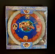 The Flintstones The Move, Quartz Wall Clock 1993 NIB 9” Diameter