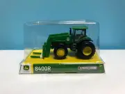 John Deere 8400R Tractor w/Front Loader ERTL Iron