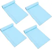 FONDOTIN 4pcs Legal Notepads Wide Ruled Memo Pads for School Office for Quick Notes Smooth for Writing Notebooks for Home Study