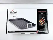 All-Clad Metal Crafters Double Burner Griddle 13”x 20” Commercial Nonstick New
