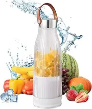 Blender For Smoothies,USB 14 Oz Travel Blender Small Portable Cordless Blender - Personal Blender, Powerful Smoothie Maker For Birthday, Festival, Thanksgiving, Christmas