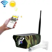 Wireless Solar Ip Camera With 1080P Hd Pir Motion Detection Night Vision And 64Gb Tf Card Support
