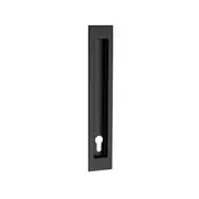 Zanda Verve Flush Pull with Euro Keyhole - Available in Various Finish and Size