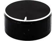 uxcell 40mm x 6mm Aluminium Alloy Potentiometer Knob Mini Cap Knurled Button