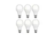6x Verbatim B22 Bayonet Cool White Classic A Dimming Light Bulb 11W 1100lm 4000K