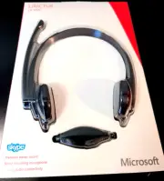 Microsoft LIFECHAT LX-1000 Black Headband Headset *NEW*