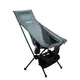 MCED 高背鋁合金輕量戰術椅-附枕-含杯架《深灰》3J7011/露營摺疊椅/露營椅/休閒椅/登山椅 (8折)