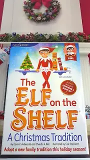 The Elf on the Shelf - Blue Eyed Girl Elf + Illustrated Storybook ~NIB EOTGIRL3
