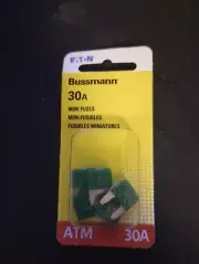 Bussman BP/ATM-30-RP 5 pack of 30A Fuses - FREE S&H - Discount for multiple!