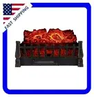 Bronze Eternal Flame Infrared Electric Heater Fireplace Logs 23 in. Insert