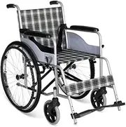 Wheelchair Manual Wheelchair Transport Wheelchair Folding Wheelchair Foldable Wheelchair Elderly Wheelchair Disabled Wheelbarrow Convenient Care Beach Wheelchair