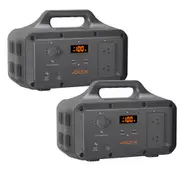 2x GENTRAX 1.2KW Inverter Generator Quiet Compact
