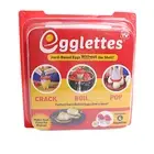 Egglettes - Egg Cooker Hard & Soft Maker, No Shell, Non Stick Silicone, Poacher