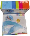 Intex 58859EP Sit N Float U-Seat Inflatable Pool Float Lounger Blue - 2 Pack
