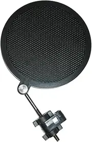 ULDIGI Mic Filter Shield Double-layer Iron Net for Microphone Protection Hiss Pop Filter Black Small Size