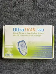Zenith UltraTrak Pro Blood Glucose Monitor Monitoring Kit Sealed Brand New