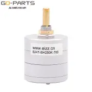 EIZZ 24 Steps 250K Stereo Attenuator Hifi Volume Potentiometer LOG Serial Type