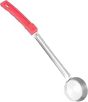 Garneck Pizza Sauce Serving Spoon Portion Control Spoon Stainless Steel Ladle Kitchen Utensil for Cook