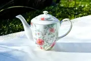 Grace Teaware Iceberg Rose Bone China Teapot