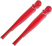 Pexorin 2 Pair Window Front Wiper Nozzle Decorative Cover Trim, for Car Windshield Wiper Arm Cover