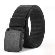 Simple Tactical Belt Vintage Casual Outdoor Waist Belts Automatic Buckle Belt