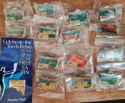 Sydney 2000 Olympic Games Torch Relay pin collection