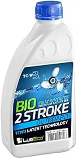[LUBECO] TC-W3 2-Stroke BIO 2T Full Synthetic Outboard Oil 1L