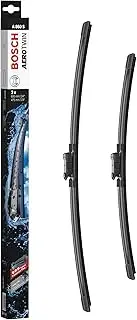 BOSCH A860S Aerotwin Wiper Blade Set Fits VW Passat 2011-2014 VW Arteon 2018-2020 VW Passat Alltrack 2012-2014 VW Passat CC 2008-2012 (Compatible with Other Vehicles)