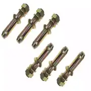 6 Pack SPEECO Cat 1 Draw Pin Hitch Accessories S07020800 5-1/2 Inch