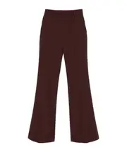 cady bootcut trousers IT40,IT44 Bordeaux red