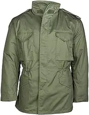 [KAAZEE] Mens M65 Field Coat Jacket US Army Olive Green Vintage Military Outwear