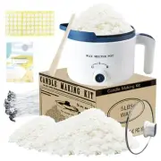 Soy Candle Making Kit with Wax Melter,DIY Candle Maker Set Supplies for Adult...