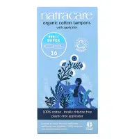 在飛比找iHerb優惠-[iHerb] Natracare 導入式有機衛生棉條，超大