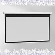 SKSPGPKTACA HD Projector Screen 60 Inch 72 Inch Projection Screen W/Auto-Locking, Pull Down Projector Screen Retractable Movies Screen -4K 3D Wrinkle-Free(60Inch (16:9))