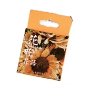 Flower talk mini paper diary sticker Scrapbooking Decoration label