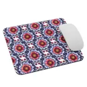Floral Pattern Mouse Pad with Flowers