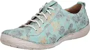 [Josef Seibel] Women's Low Top Fergey 56 Trainers, Ladies Trainers, Width G (Normal), Green Mint Multi, 10