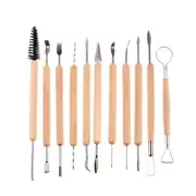 30pcs DIY Clay Pottery Tool Set Drill Pen Ceramics Sculpting Craft Modeling MB