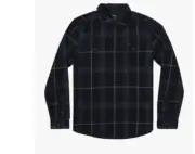 RVCA Blues Walk Cord LS Shirt (S) MDY AVYWT00367