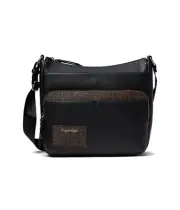 Calvin Klein Lorelai Casual Messenger Black/Brown/Khaki