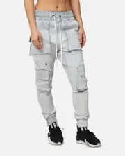 [The Anti Order] The Anti Order Blueprint Denim Joggers Superwash Blue - Size S S Superwash Blue