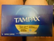 NEW / 17 PKS X 10 = 170 / TAMPAX TAMPONS / REGULAR SIZE (IN BOXES OF 10)
