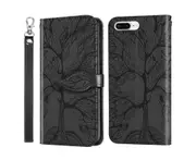 For iPhone 7 Plus/8 Plus Cover with Kickstand - Black